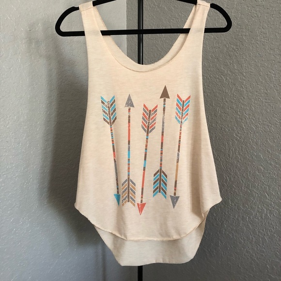 Bear Dance Tops - Arrow Tank top - size Small
